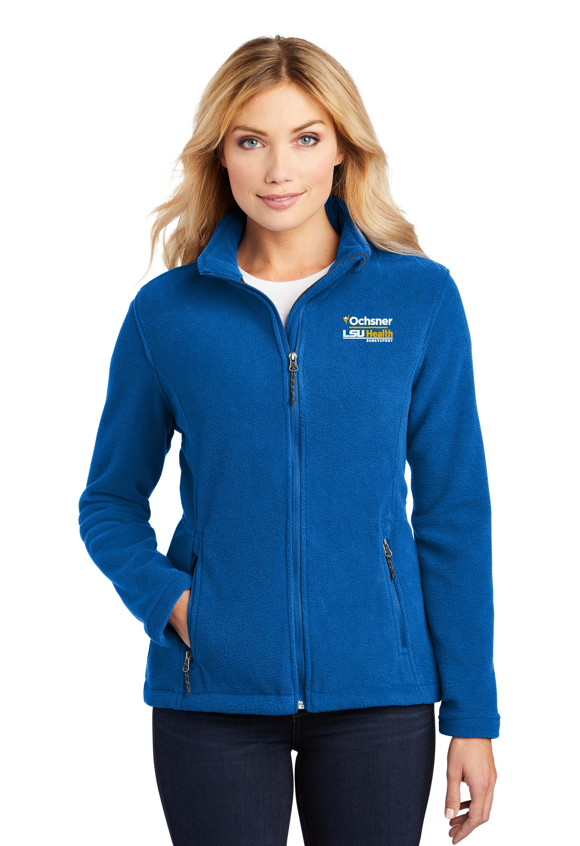 Ochsner LSU Health Shreveport Ladies Value Fleece, Royal Blue, large image number 1